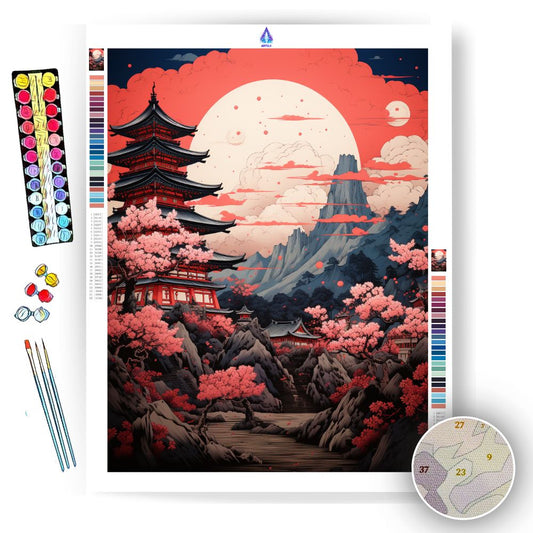 Kyoto - Paint by Numbers - Artslo.com