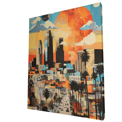 Los Angeles - Paint by Numbers - Artslo.com