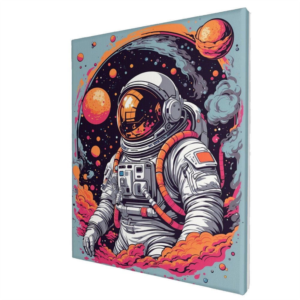 Lost in the Galactic Abyss - Paint by Numbers - Artslo.com