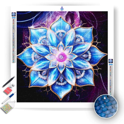 Magenta Mandala - Diamond Painting Kit - Artslo.com