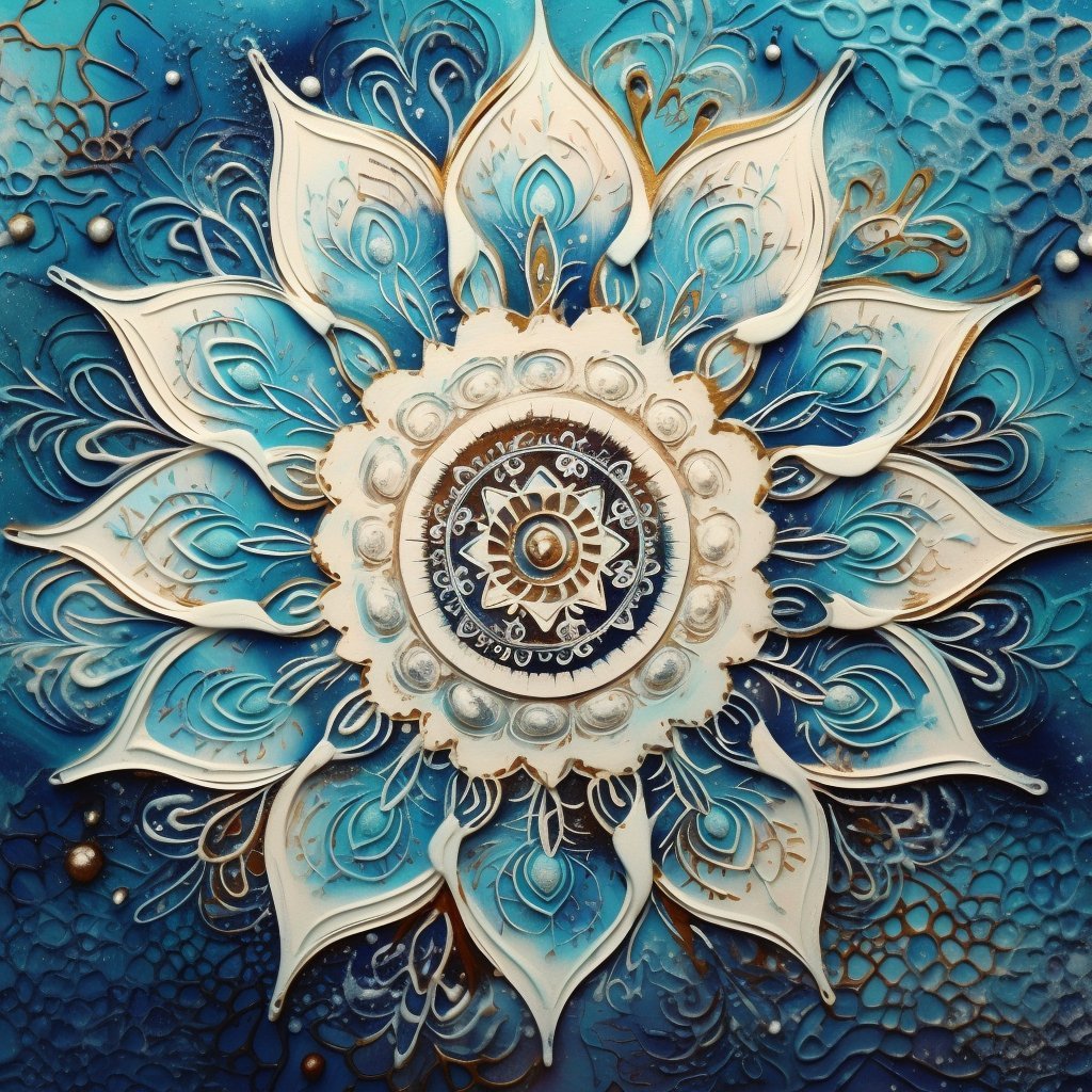 Mandala Ocean - Diamond Painting Kit - Artslo.com