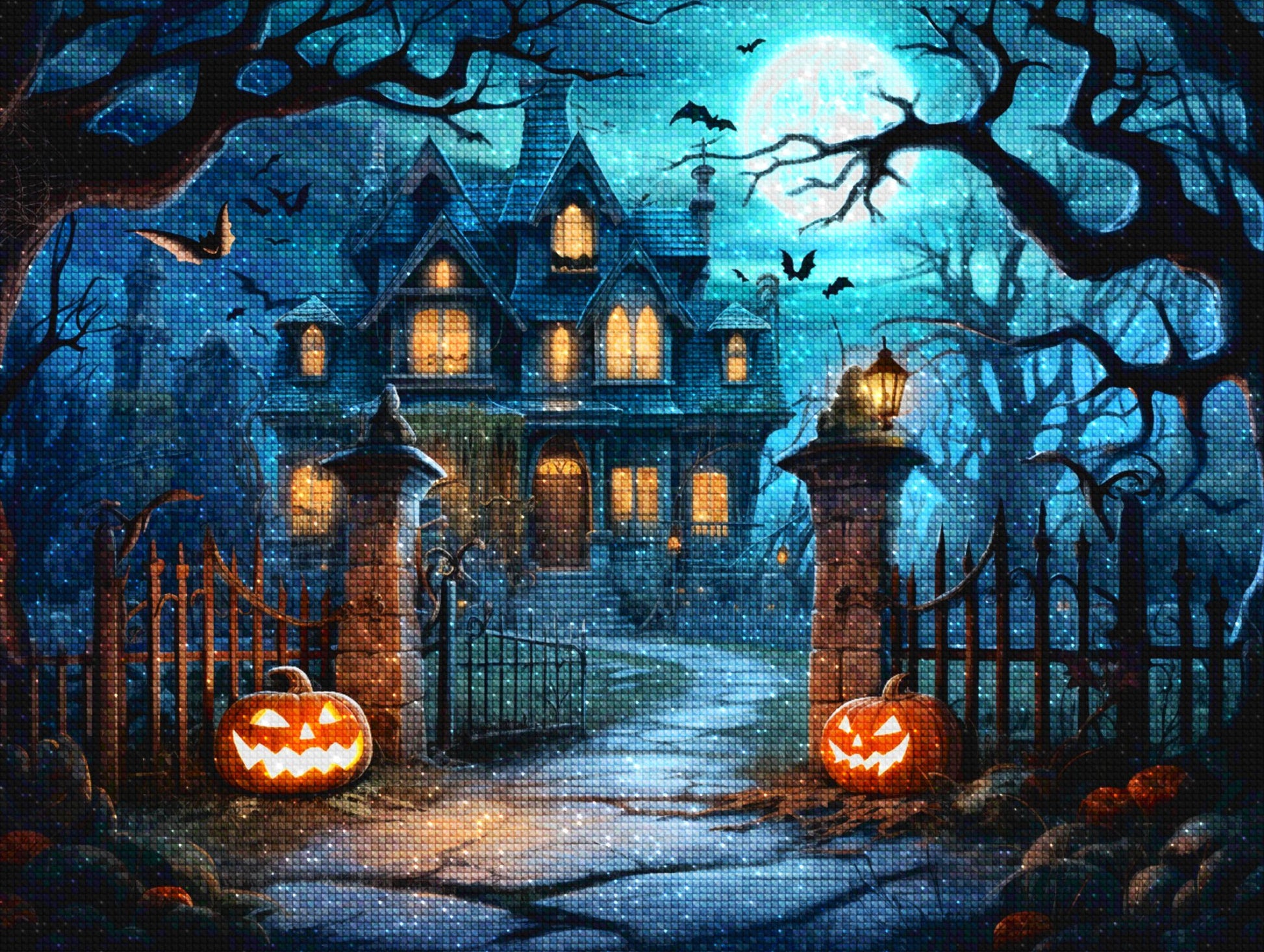 Night House - Diamond Painting Kit - Artslo.com