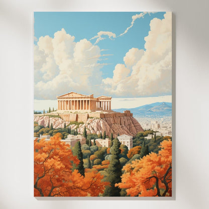 Parthenon - Paint by Numbers - Artslo.com