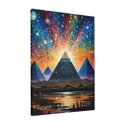 Pyramids of Giza - Paint by Numbers - Artslo.com