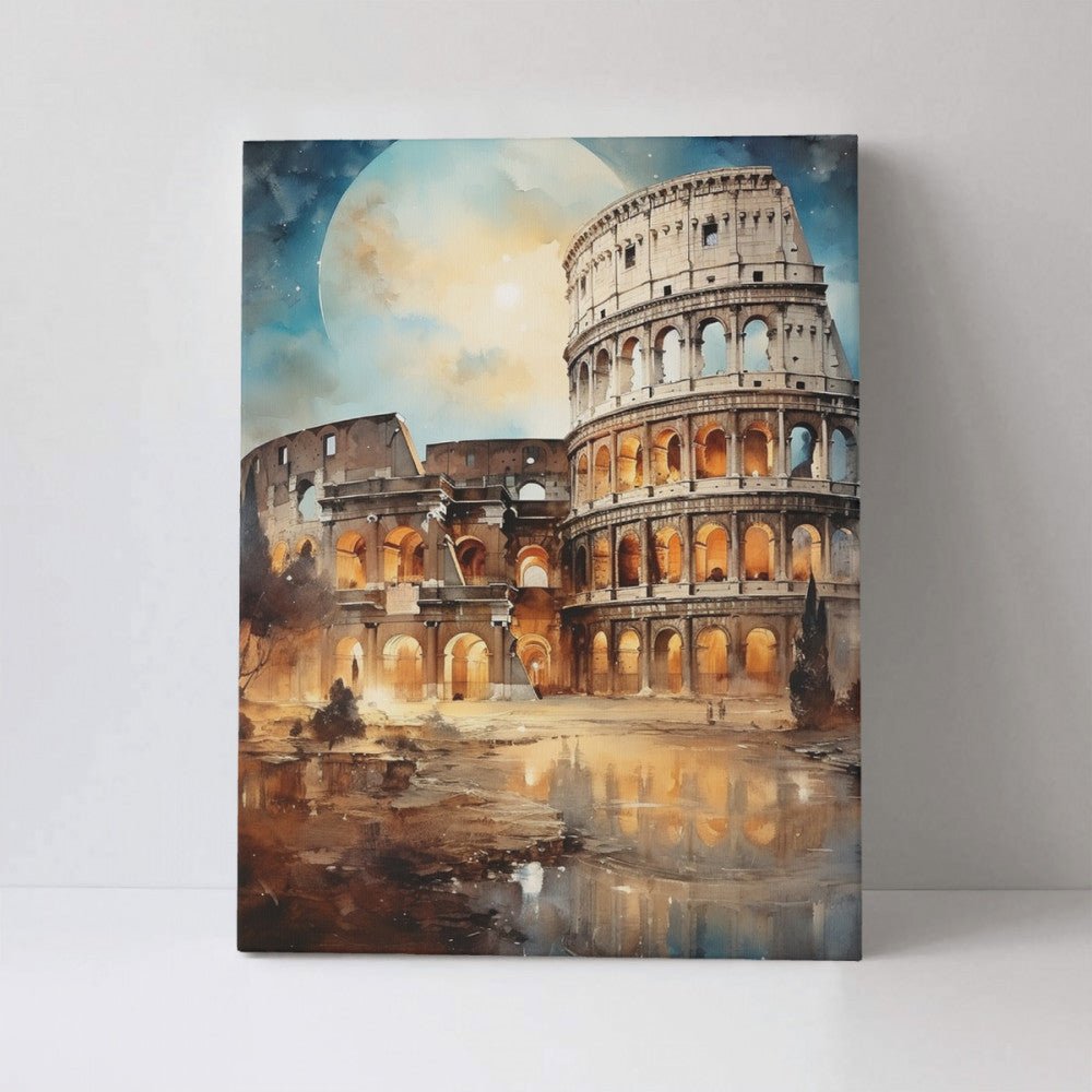 Roman landmarks - Paint by Numbers - Artslo.com