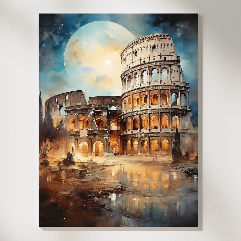 Roman landmarks - Paint by Numbers - Artslo.com