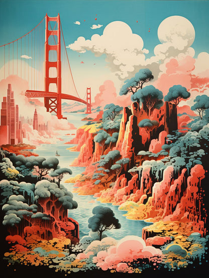 San Francisco - Paint by Numbers - Artslo.com
