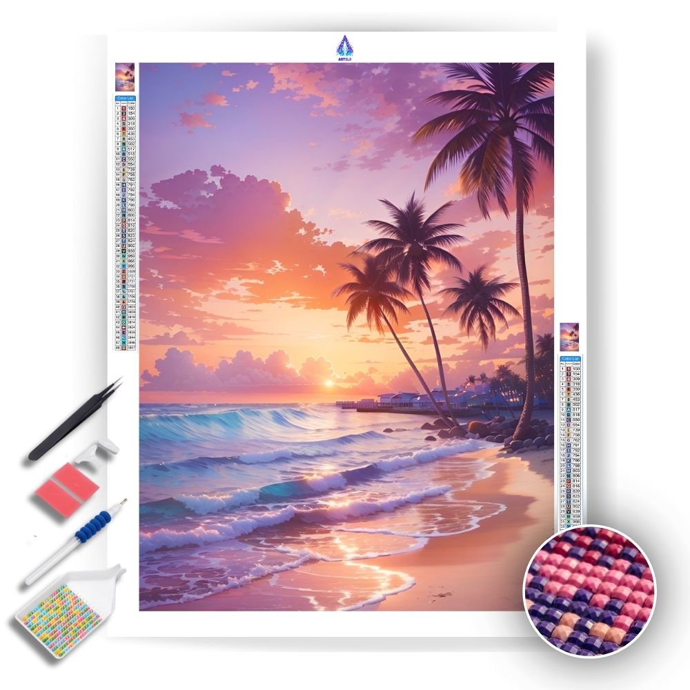 Serene Sunset- Diamond Painting Kit - Artslo.com