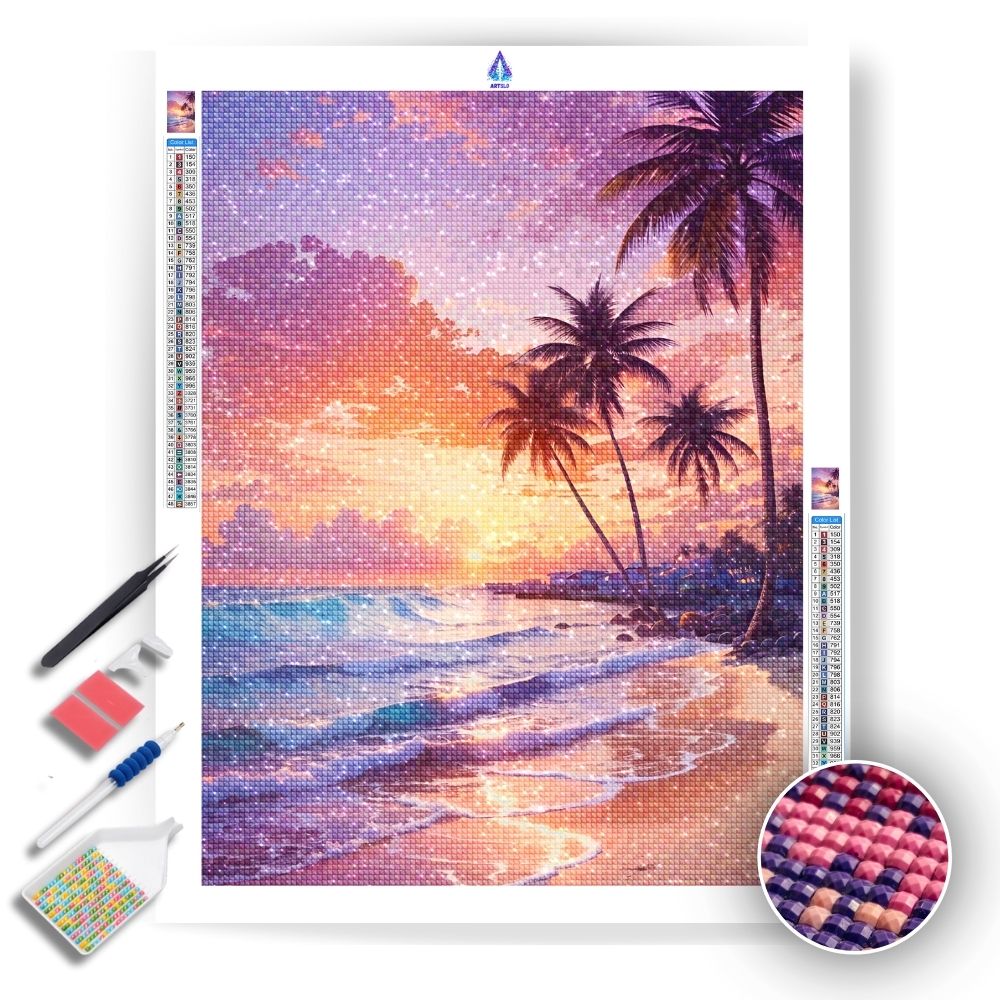 Serene Sunset- Diamond Painting Kit - Artslo.com