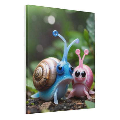 Snail Sweethearts - Paint by Numbers - Artslo.com