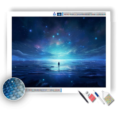 Star and Ocean - Diamond Painting Kit - Artslo.com