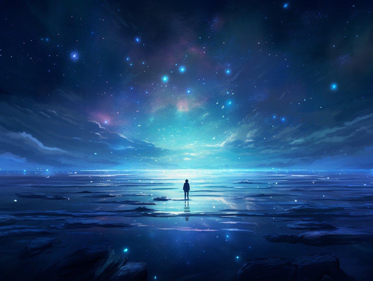 Star and Ocean - Diamond Painting Kit - Artslo.com