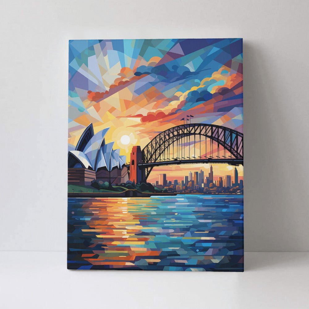 Sydney Opera House - Paint by Numbers - Artslo.com