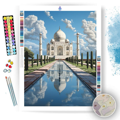 Taj Mahal - Paint by Numbers - Artslo.com