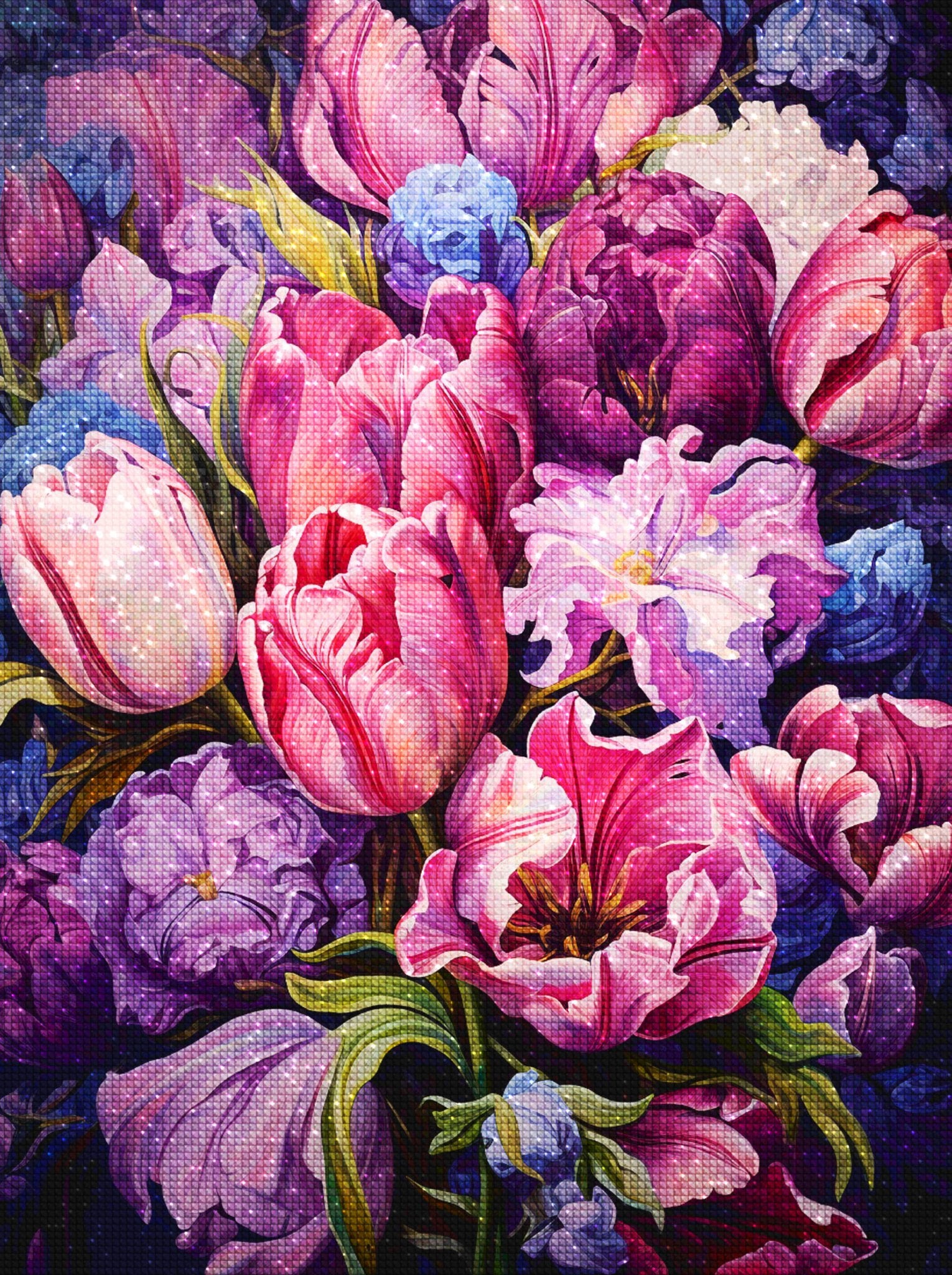 Tulips Flowers - Diamond Painting Kit - Artslo.com