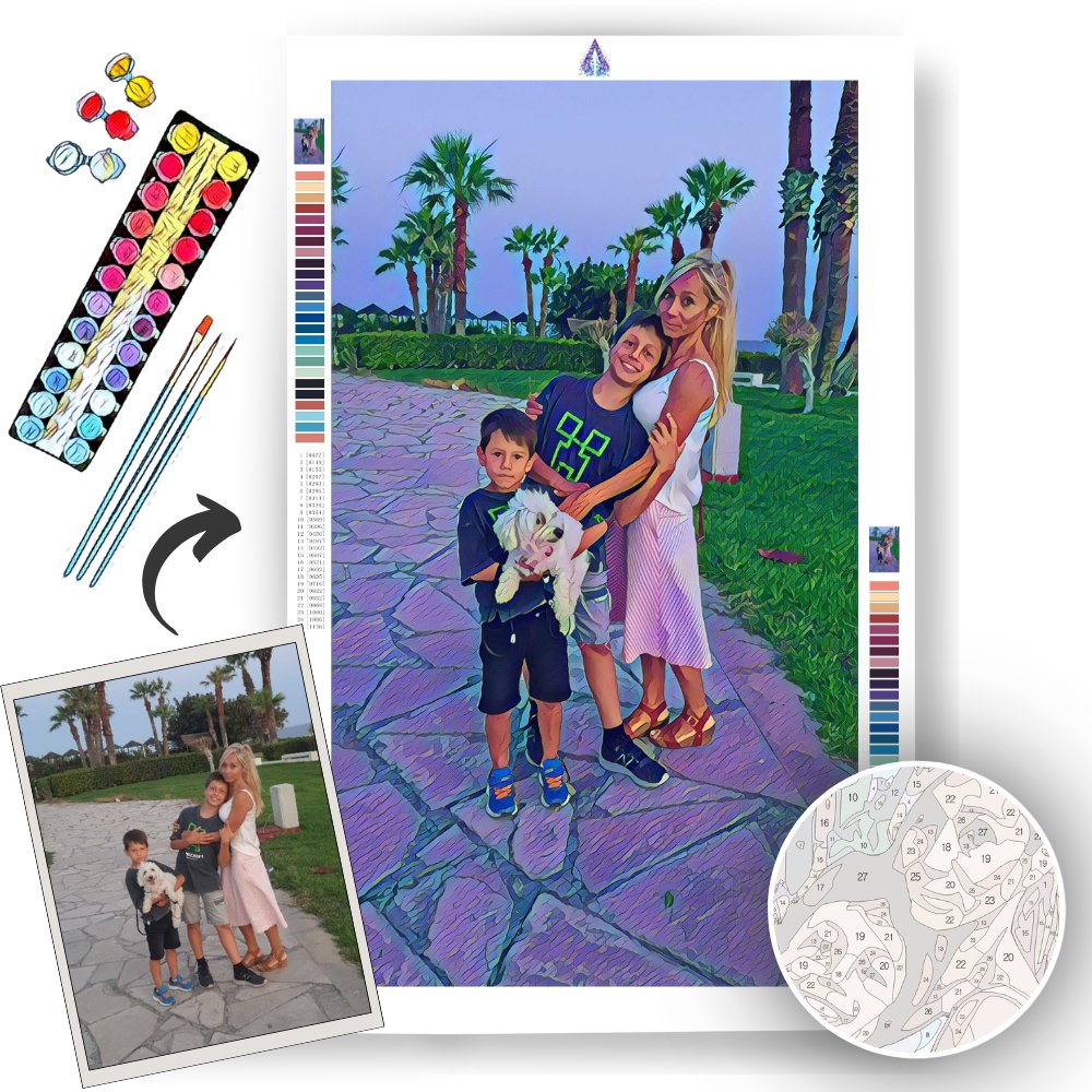 Custom Paint by Numbers for Adults & Kids