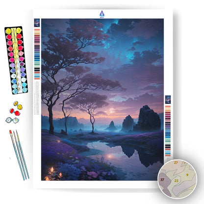 Twilight Dreams - Paint by Numbers - Artslo.com